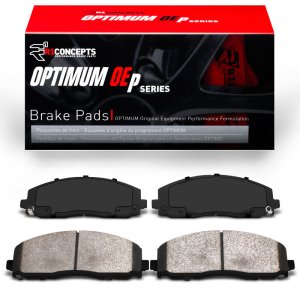 Jeep Wrangler Brake Pads - Front - R1 Concepts - Optimum OE - `18-`25